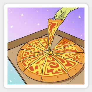 Fairytale Pizza Delivery Sticker
